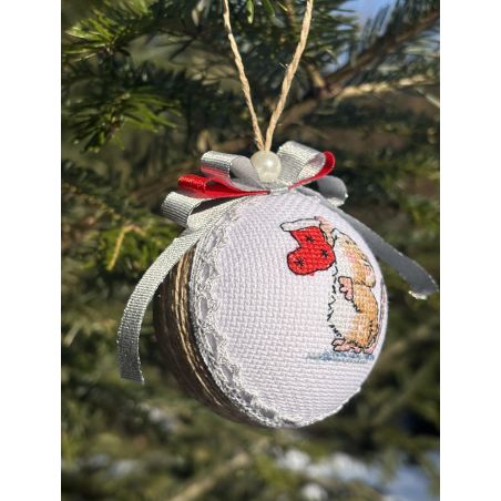 Christmas Tree Ornament Little Mouse