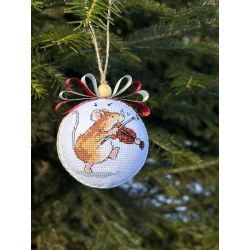 Hand-Embroidered Christmas...