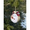 Hand-Embroidered Christmas Ornament – Violinist Mouse
