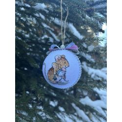 Hand-Embroidered Christmas...