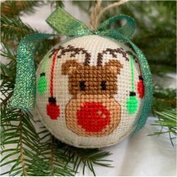 Rentier Christbaumschmuck