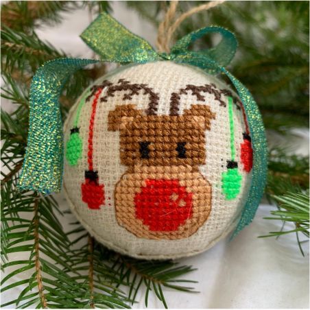 Reindeer Christmas Tree Ornament