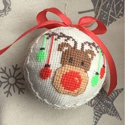 Reindeer Christmas Tree Ornament