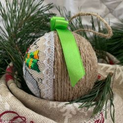 Christmas Ornament Happy  Snowman