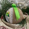 Weihnachtskugel Fröhlicher Schneemann