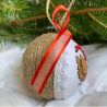 copy of Christmas Ornament Little bullfinch on a branch