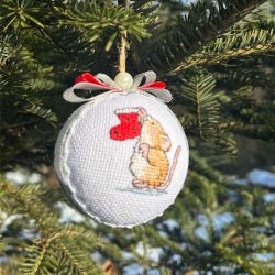 Christmas Tree Ornament Little Mouse