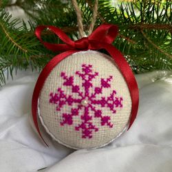Christmas Tree Ornament Snowflake