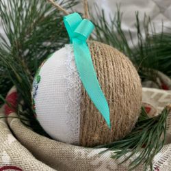 Weihnachtskugel Frohe Weihnachten