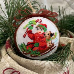 Christmas ornament Boy on a...