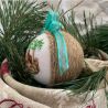 Weihnachtskugel Vogel im Nest