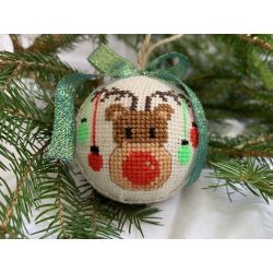 Reindeer Christmas Tree Ornament