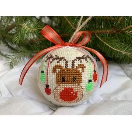 Reindeer Christmas Tree Ornament