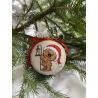 Christmas Tree Ornament  Teddy bear with a lantern