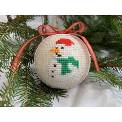 Christmas Tree Ornament Snowman