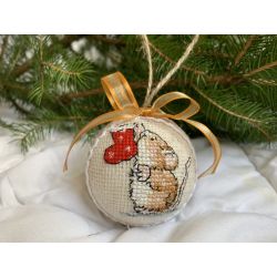 Christmas Tree Ornament Little Mouse