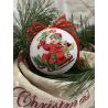 Christmas ornament Boy on a sleigh