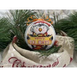 Christmas Tree Ornament Happy holiday