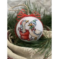 Christmas Geese Decoration