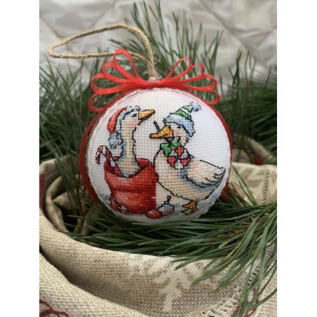 Christmas Geese Decoration