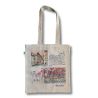 Town squares Tote Bag, beige