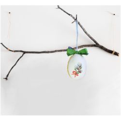 Hand-embroidered Easter decoration Angel